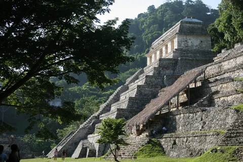 Temple des Inscriptions, Palenque, Mexique — Nicolas Marincic