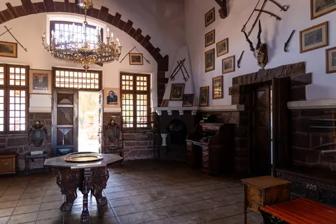 Reception hall of Duwisib Castle, Namibia — Nicolas Marincic