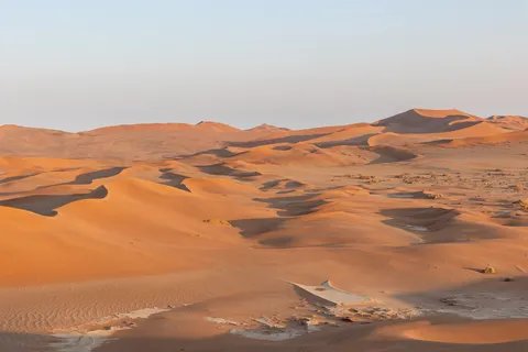 Sea of dunes and pans from Big Daddy, Namibia — Nicolas Marincic