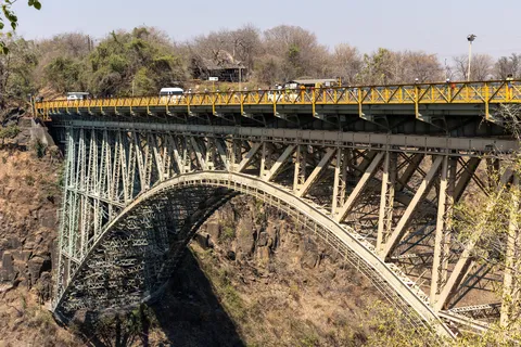 Victoria Falls Bridge over the Zambezi, Zimbabwe — Nicolas Marincic