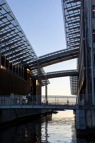 Passerelles du musée Astrup Fearnley, Oslo, Norvège — Nicolas Marincic