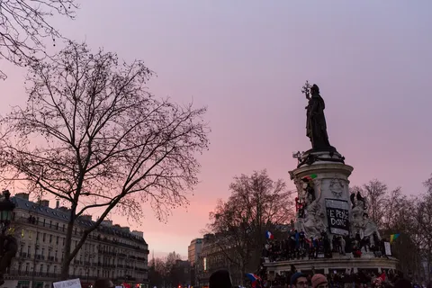 Rassemblement « Je suis Charlie », place de la République, France — Nicolas Marincic