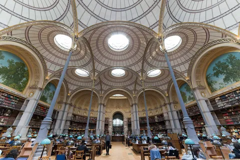 Salle Labrouste, BnF Richelieu, France — Nicolas Marincic