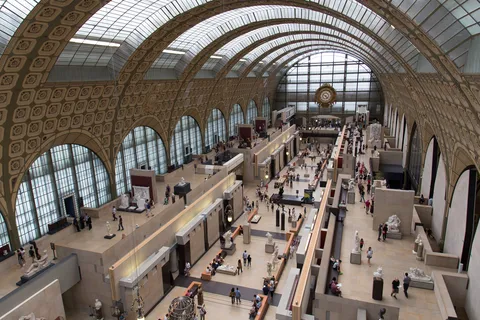 Nef du musée d’Orsay vue d’en haut, France — Nicolas Marincic