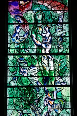 Chagall stained-glass window, Fraumünster, Zurich, Switzerland — Nicolas Marincic