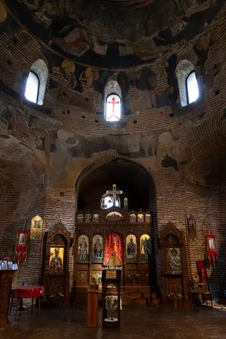 Medieval frescoes, Rotunda of St George, Sofia, Bulgaria — Nicolas Marincic