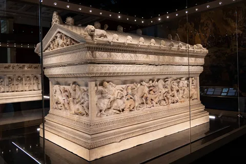 Alexander Sarcophagus, Istanbul Archaeology Museum, Turkey — Nicolas Marincic