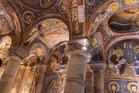 Dark Church frescoes, Göreme Open-Air Museum, Turkey — Nicolas Marincic