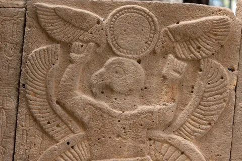 Relief with a winged sun disc, Turkey — Nicolas Marincic