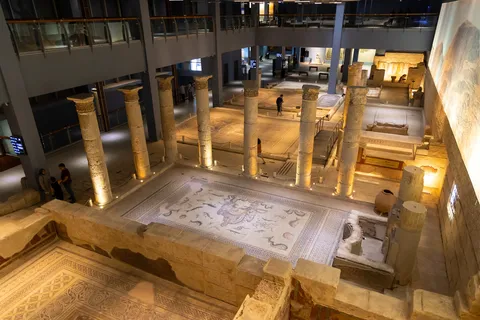 Reconstructed Roman villa at the Zeugma Museum, Turkey — Nicolas Marincic