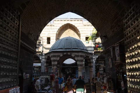 Caravanserai dome seen from the entrance, Turkey — Nicolas Marincic