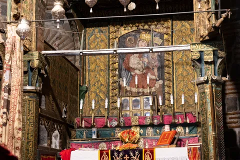 Gilded altar of a church, Turkey — Nicolas Marincic