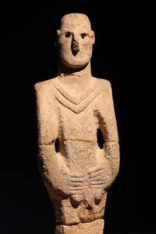 Urfa Man, the oldest life-size human statue, Şanlıurfa, Turkey — Nicolas Marincic