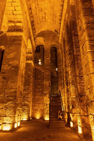 Lit Roman cistern, Dara, Turkey — Nicolas Marincic