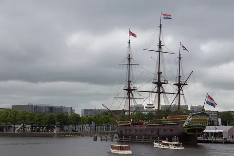 Replica VOC ship Amsterdam, Maritime Museum, Netherlands — Nicolas Marincic