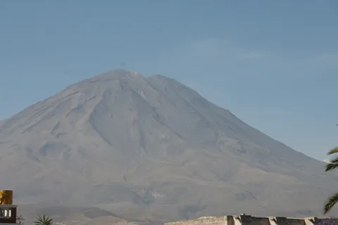 El Misti volcano seen from Arequipa, Peru — Nicolas Marincic