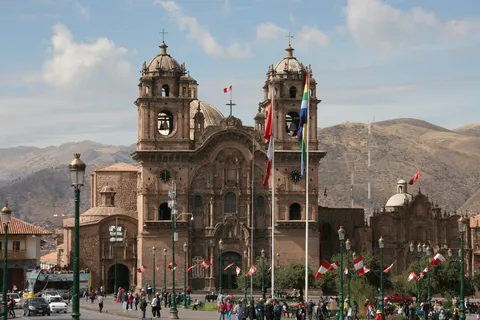 Iglesia de la Compañía on the Plaza de Armas, Cusco, Peru — Nicolas Marincic