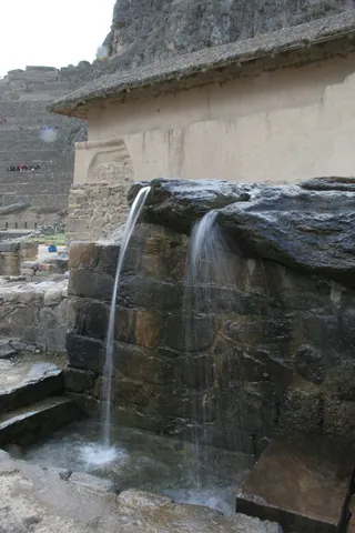 Baños de la Ñusta fountain, Ollantaytambo, Peru — Nicolas Marincic