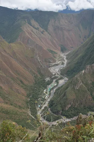 Urubamba gorge from Machu Picchu Mountain, Peru — Nicolas Marincic