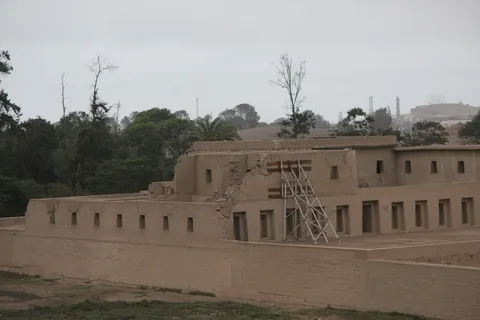 Restored adobe building, Peru — Nicolas Marincic