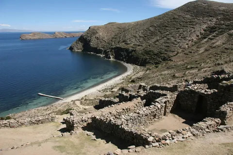 Ruines incas de Chincana, île du Soleil, Bolivie — Nicolas Marincic