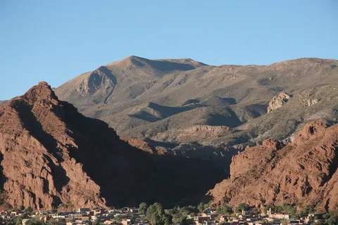 Red ridges and canyons around Tupiza at sunset, Bolivia — Nicolas Marincic