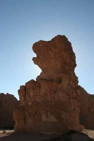 Silhouette rocheuse à contre-jour, Valle de las Rocas, Bolivie — Nicolas Marincic