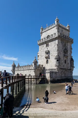 Tour de Belém sur le Tage, Lisbonne, Portugal — Nicolas Marincic