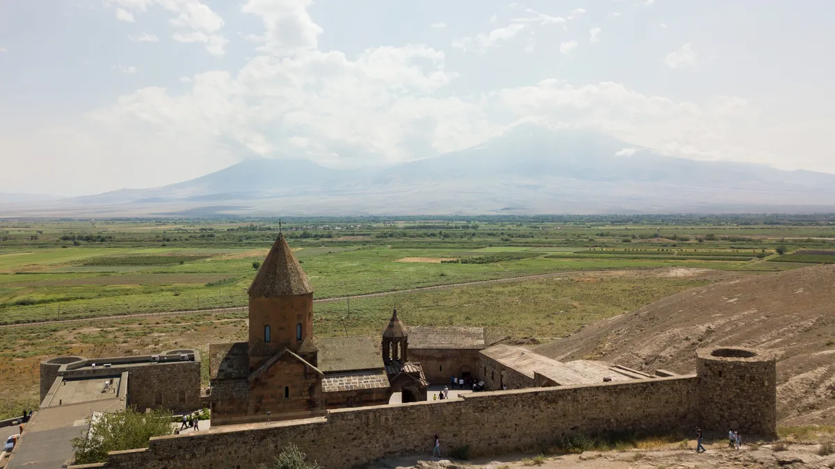 Khor Virap monastery and Mount Ararat, Armenia — Nicolas Marincic