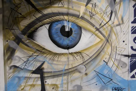 Giant eye mural, Tbilisi, Georgia — Nicolas Marincic