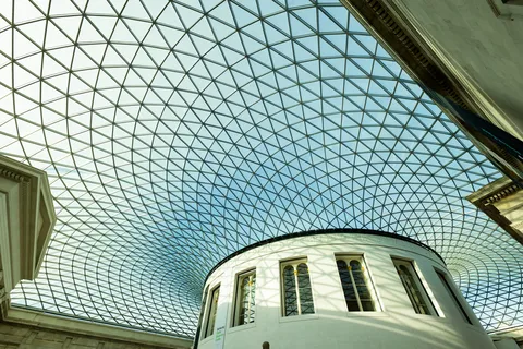 Verrière de la Grande Cour du British Museum, Royaume-Uni — Nicolas Marincic