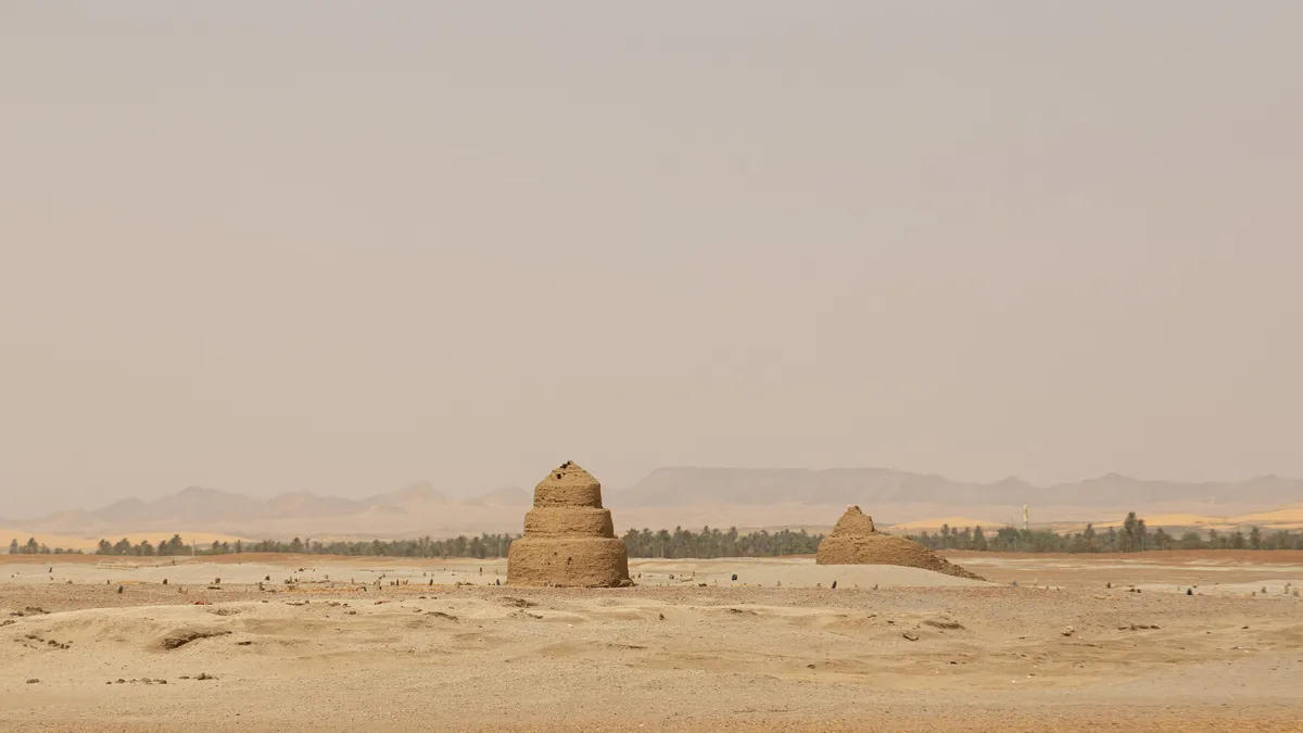 Domed tombs (qubba) in the Nubian desert, Sudan — Nicolas Marincic