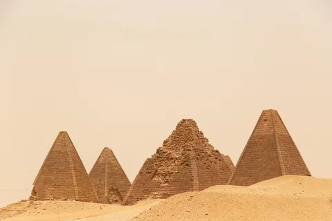 Pyramids of Jebel Barkal, Sudan — Nicolas Marincic