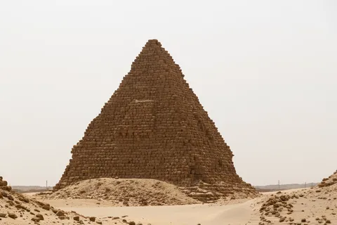 Pyramid of Taharqa, Nuri, Sudan — Nicolas Marincic