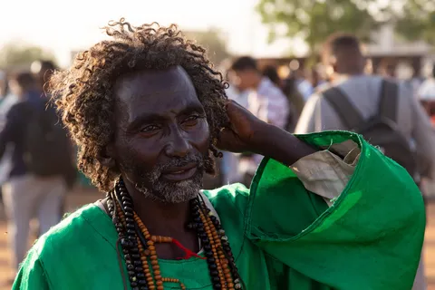Sufi dervish in Omdurman, Sudan — Nicolas Marincic