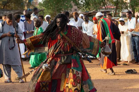 Dervish dancing in Omdurman, Sudan — Nicolas Marincic