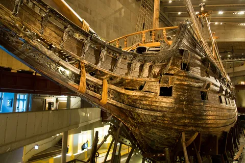 The Vasa, a 1628 warship, Vasa Museum, Sweden — Nicolas Marincic