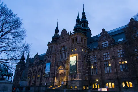 Nordiska museet at blue hour, Stockholm, Sweden — Nicolas Marincic
