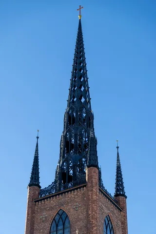 Flèche ajourée de l’église de Riddarholmen, Suède — Nicolas Marincic