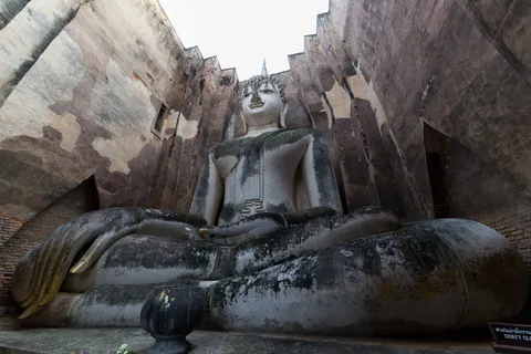 Giant Buddha of Wat Si Chum, Sukhothai, Thailand — Nicolas Marincic