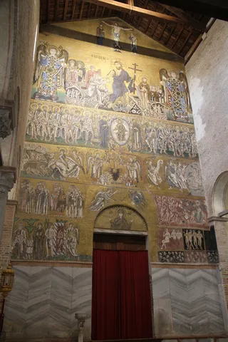 Jugement dernier byzantin en mosaïque, cathédrale de Torcello, Italie — Nicolas Marincic